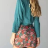 Natural Life Rachel Mini Skirt - Coral Turquoise Floral -Natural Life Shop 484A7146 20copy scaled