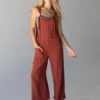 Natural Life Carly Wide-Leg Jumpsuit - Rust -Natural Life Shop 484A7168