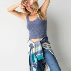 Natural Life Taylor Oversized Sweater - Blue Tie-Dye -Natural Life Shop 484A7172 20copy scaled