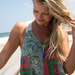 Natural Life Amina Lace Maxi Dress - Sage Pink -Natural Life Shop 484A7244 20copy