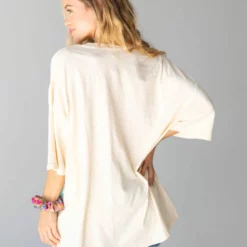 Natural Life Life Is A Canvas Tee - Love, Cream -Natural Life Shop 484A7411 20copy scaled