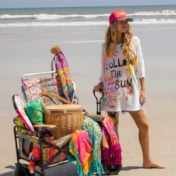 Natural Life Life Is A Canvas Tee - Follow The Sun, White -Natural Life Shop 484A7829 20copy scaled