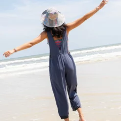 Natural Life Carly Wide-Leg Jumpsuit - Navy -Natural Life Shop 484A7881 20copy scaled