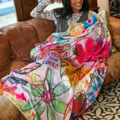 Natural Life Cozy Throw Blanket - Life She Loved