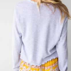 Natural Life Long Sleeve Waffle Tee Shirt - Heather Grey 9 Natural Life Long Sleeve Waffle Tee Shirt - Heather Grey -Natural Life Shop 484A8482 20copy