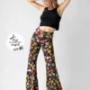 Natural Life Cali Knit Wide Leg Pant - Navy Orange Daffodil -Natural Life Shop 484A8545 20copy scaled