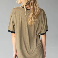 Natural Life Ringer Oversized Tee Shirt - Wander -Natural Life Shop 484A9080 20copy scaled