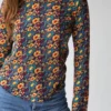 Natural Life Lily Printed Knit Long Sleeve Tee Shirt - Navy Olive Floral 1 Natural Life Lily Printed Knit Long Sleeve Tee Shirt - Navy Olive Floral -Natural Life Shop 484A9182 20copy
