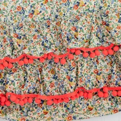 Natural Life Ruffle Tote Bag - Multi Ditsy -Natural Life Shop BAG000044 1 scaled