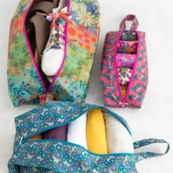 Natural Life Pack & Go Packing Cube Set - Wildflower Border -Natural Life Shop BAG000056 2 scaled