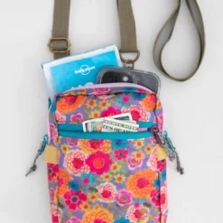 Natural Life 8-in-1 Pocket Crossbody - Greylac Garden