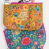 Natural Life Recycled Zipper Pouch - Makes You Happy -Natural Life Shop BAG000079 scaled