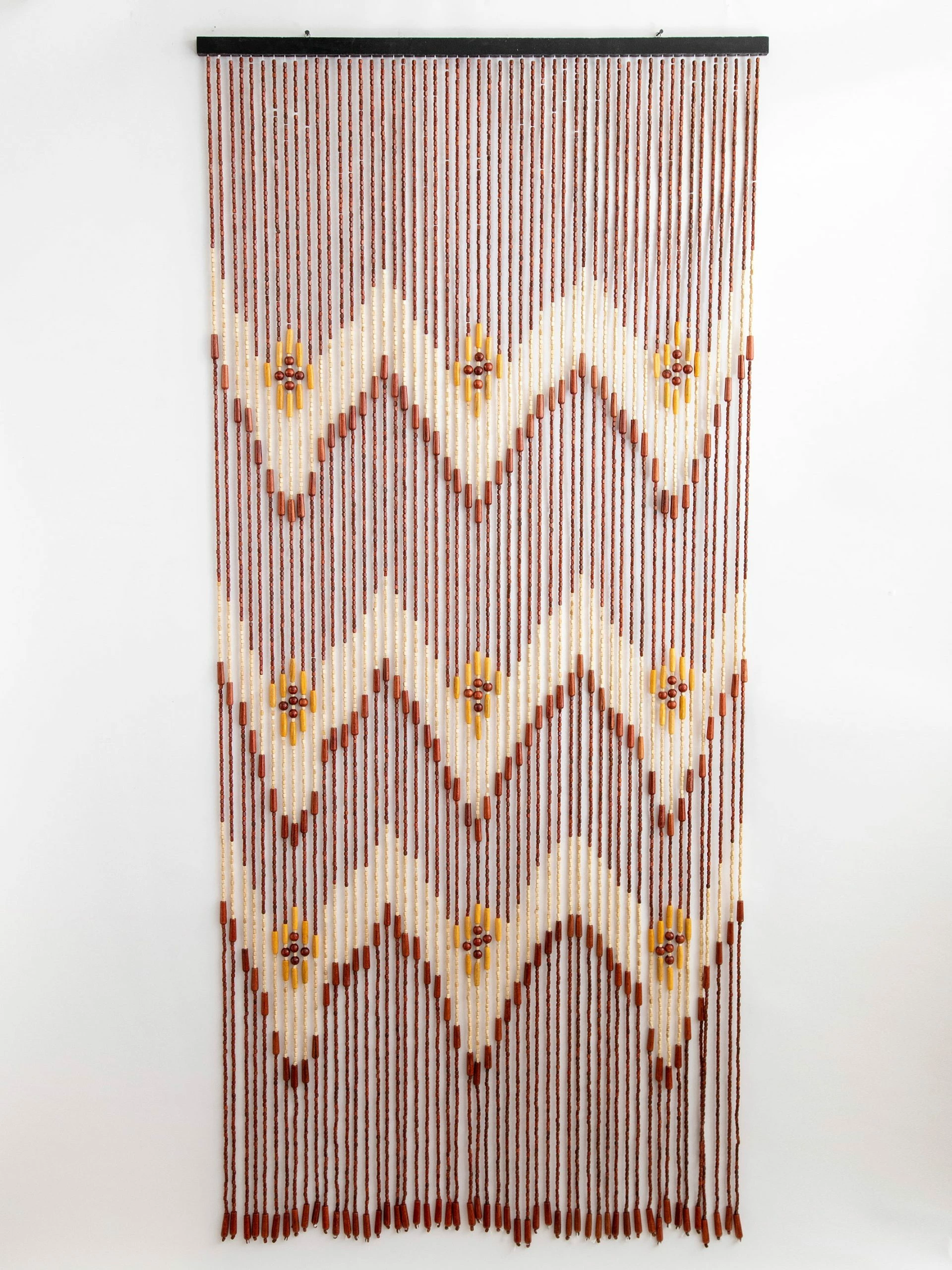 Natural Life Bungalow Beaded Curtain - Terracotta 3 Natural Life Bungalow Beaded Curtain - Terracotta