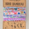 Natural Life Full Boho Bandeau® Headband - Cream Border -Natural Life Shop BBW000088 scaled