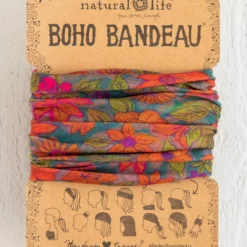 Natural Life Full Boho Bandeau® Headband - Watercolor Neon