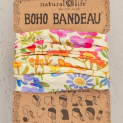 Natural Life Full Boho Bandeau® Headband - Rainbow Floral -Natural Life Shop BBW328 1 c51e1bb0 6918 46b5 8659 25425d3a6d96 scaled