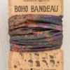 Natural Life Full Boho Bandeau® Headband - Dark Patchwork -Natural Life Shop BBW329 1 scaled