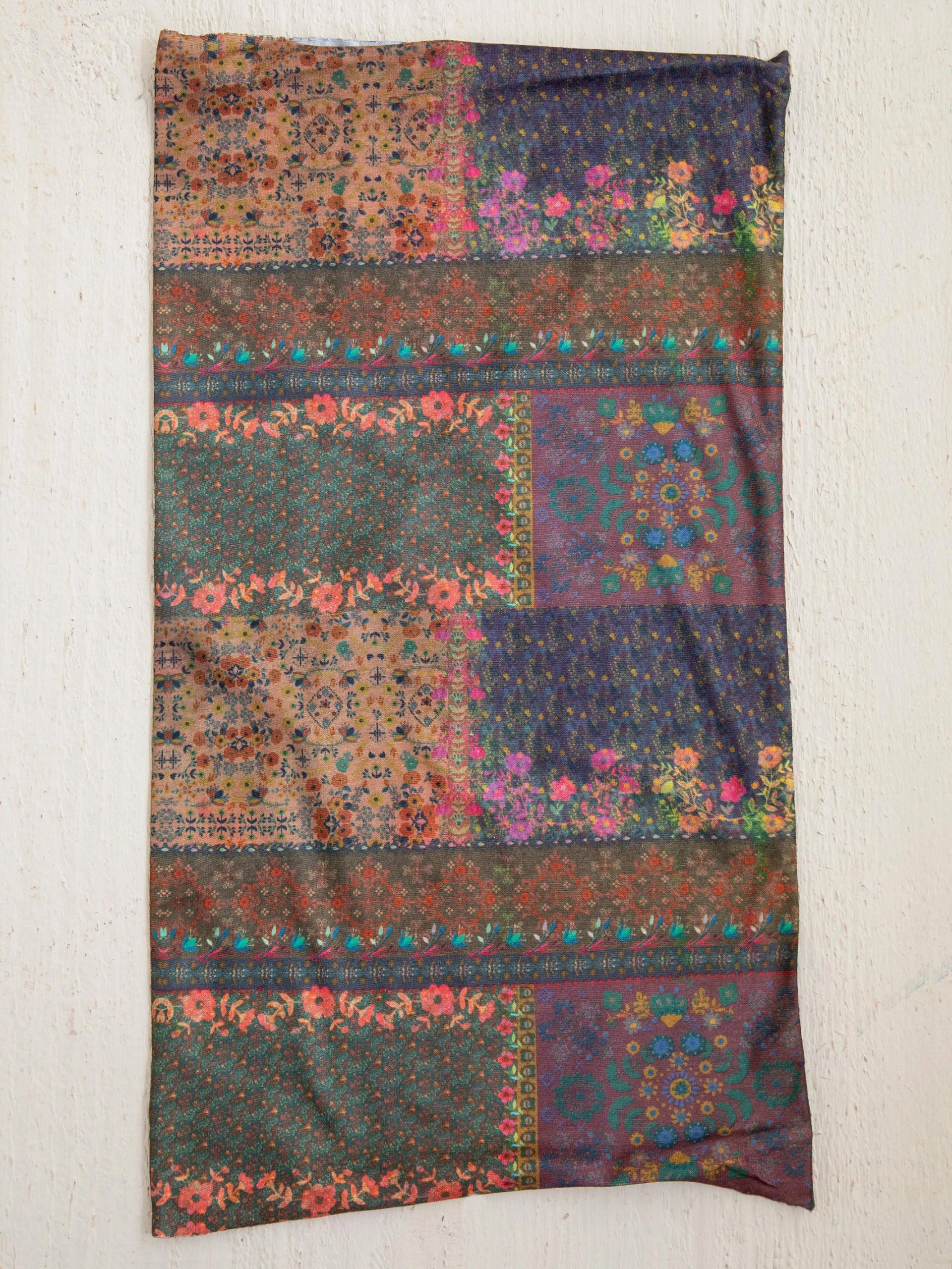 Natural Life Full Boho Bandeau® Headband - Dark Patchwork 4 Natural Life Full Boho Bandeau® Headband - Dark Patchwork - Image 2