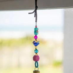 Natural Life Boho Beaded Bell - 8" -Natural Life Shop BELL006 5 scaled