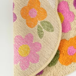 Natural Life Tufted Cotton Bath Mat - Hedgehog -Natural Life Shop BMAT000019 1 scaled