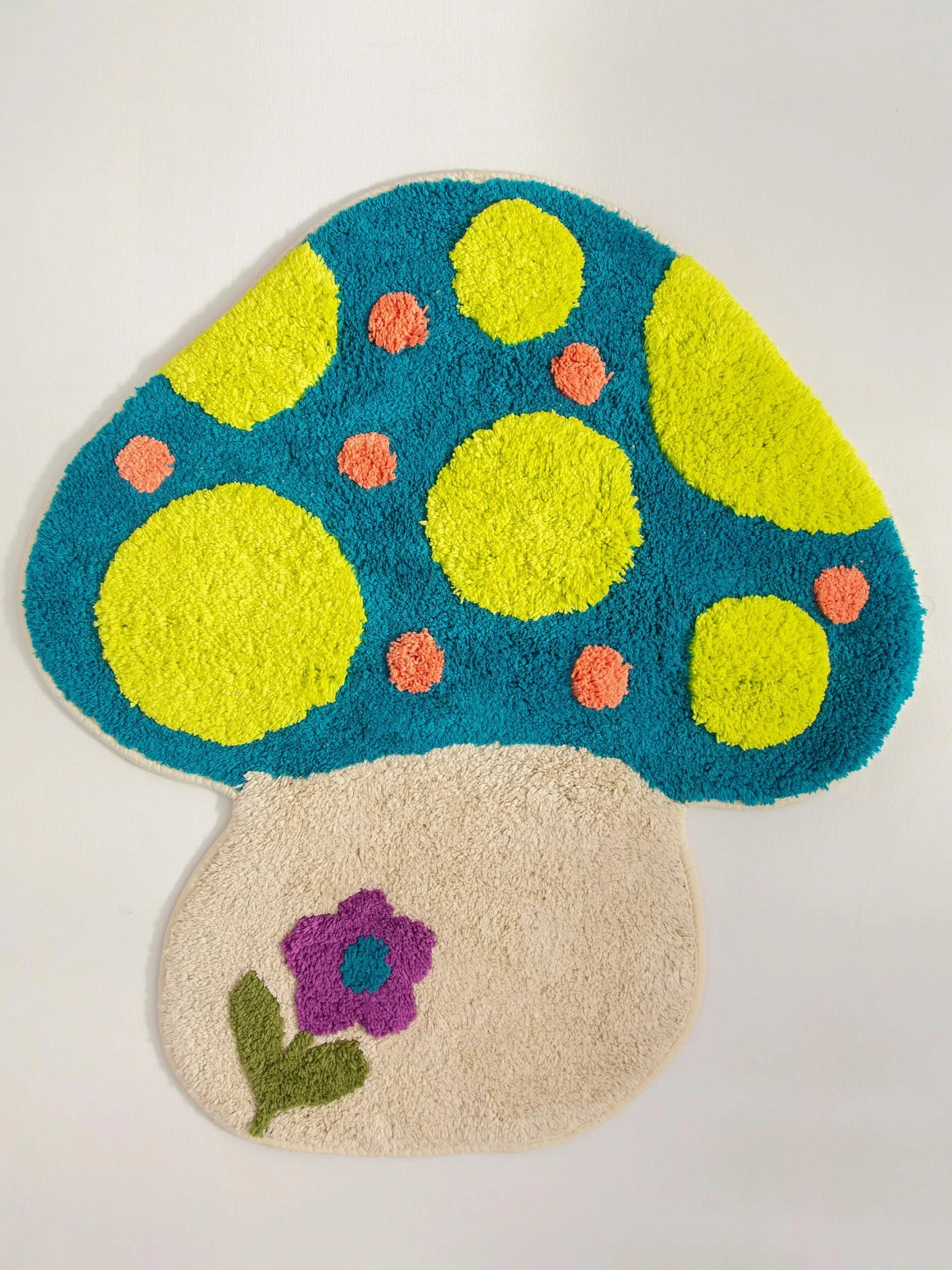 Natural Life Tufted Cotton Bath Mat - Mushroom 4 Natural Life Tufted Cotton Bath Mat - Mushroom - Image 2