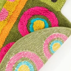 Natural Life Tufted Cotton Bath Mat - Turtle -Natural Life Shop BMAT000023 1 scaled