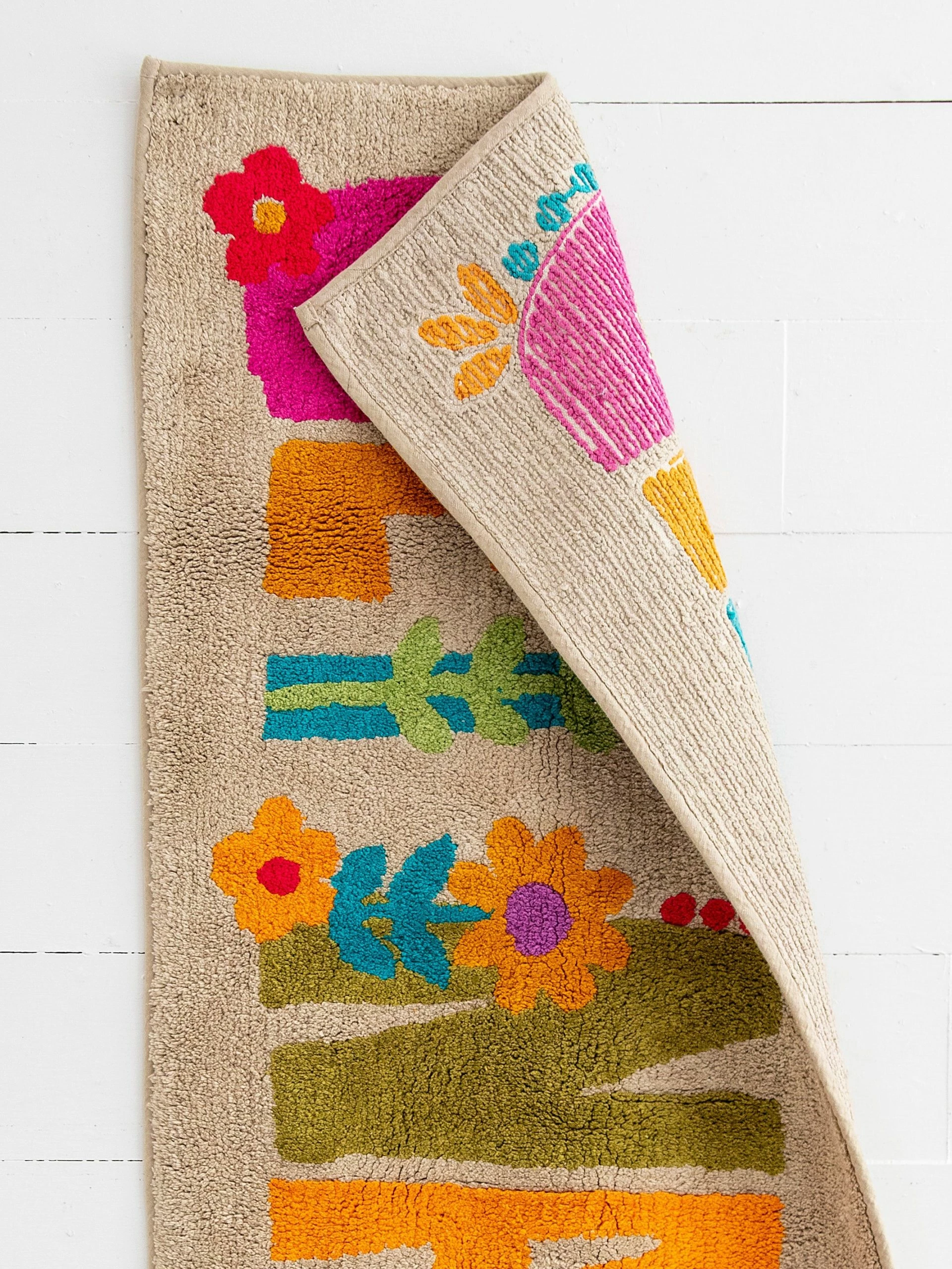 Natural Life Tufted Runner Bath Mat - Get Naked 5 Natural Life Tufted Runner Bath Mat - Get Naked - Image 3