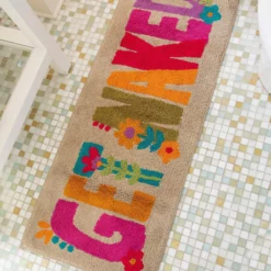 Natural Life Tufted Runner Bath Mat - Get Naked