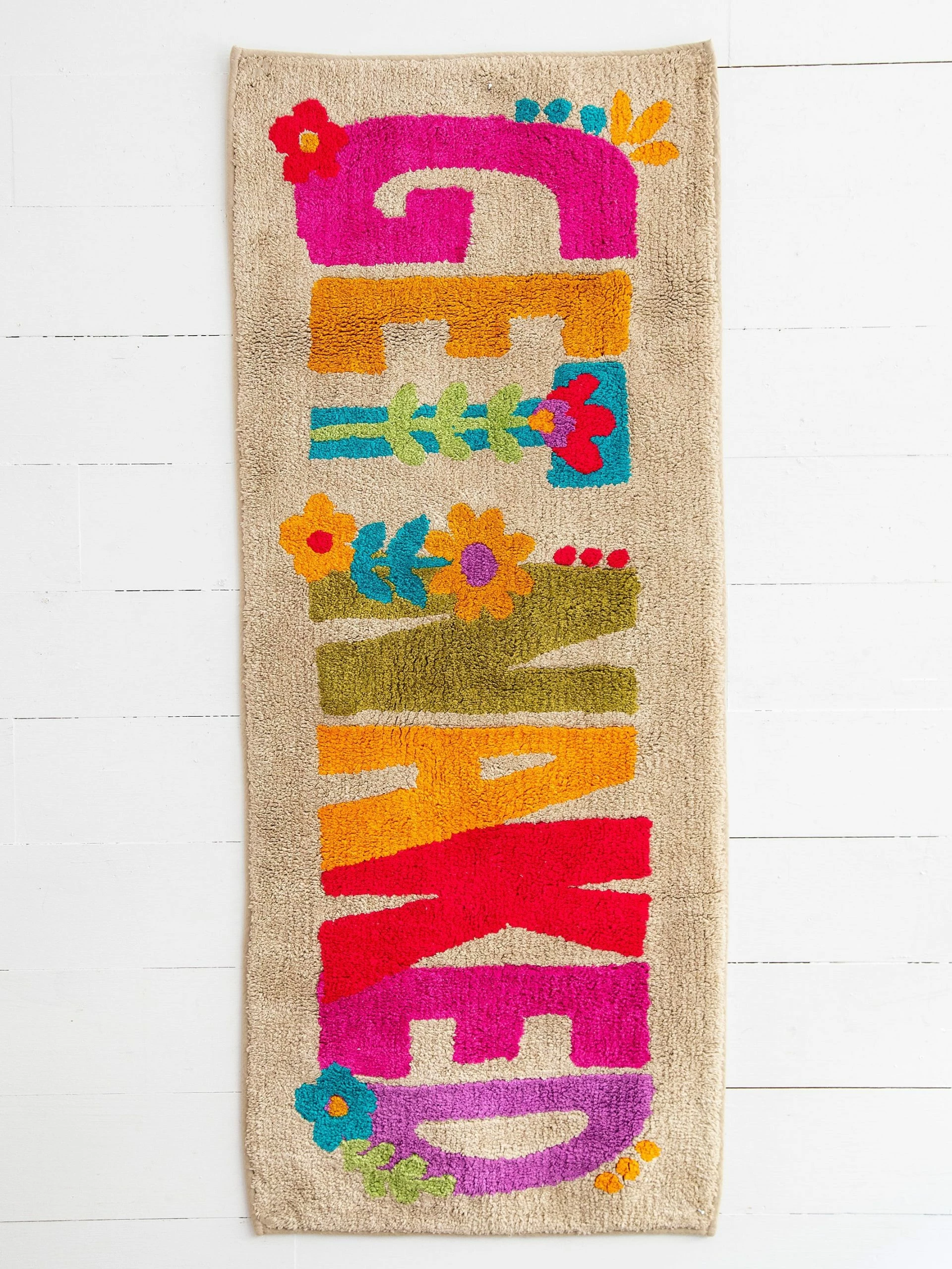 Natural Life Tufted Runner Bath Mat - Get Naked 6 Natural Life Tufted Runner Bath Mat - Get Naked - Image 4