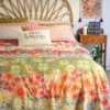 Natural Life Gauze Tapestry Coverlet - Wildflower Border -Natural Life Shop BSS00056 1 scaled