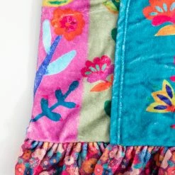 Natural Life Shower Body Towel Wrap - Flowers -Natural Life Shop BTWL093 1 scaled