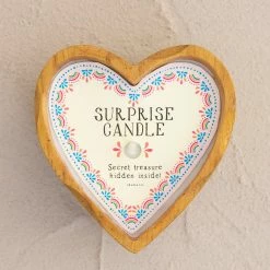 Natural Life Wooden Heart Surprise Candle -Natural Life Shop CNDL080 scaled