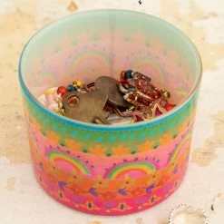 Natural Life Rainbow Surprise Candle - Rainbow Border -Natural Life Shop CNDL105 8 scaled