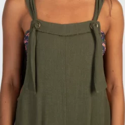 Natural Life Carly Wide-Leg Jumpsuit - Olive -Natural Life Shop Carly Jumpsuit Olive A3 scaled