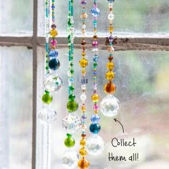 Natural Life Crystal Sun Catcher - Multicolored