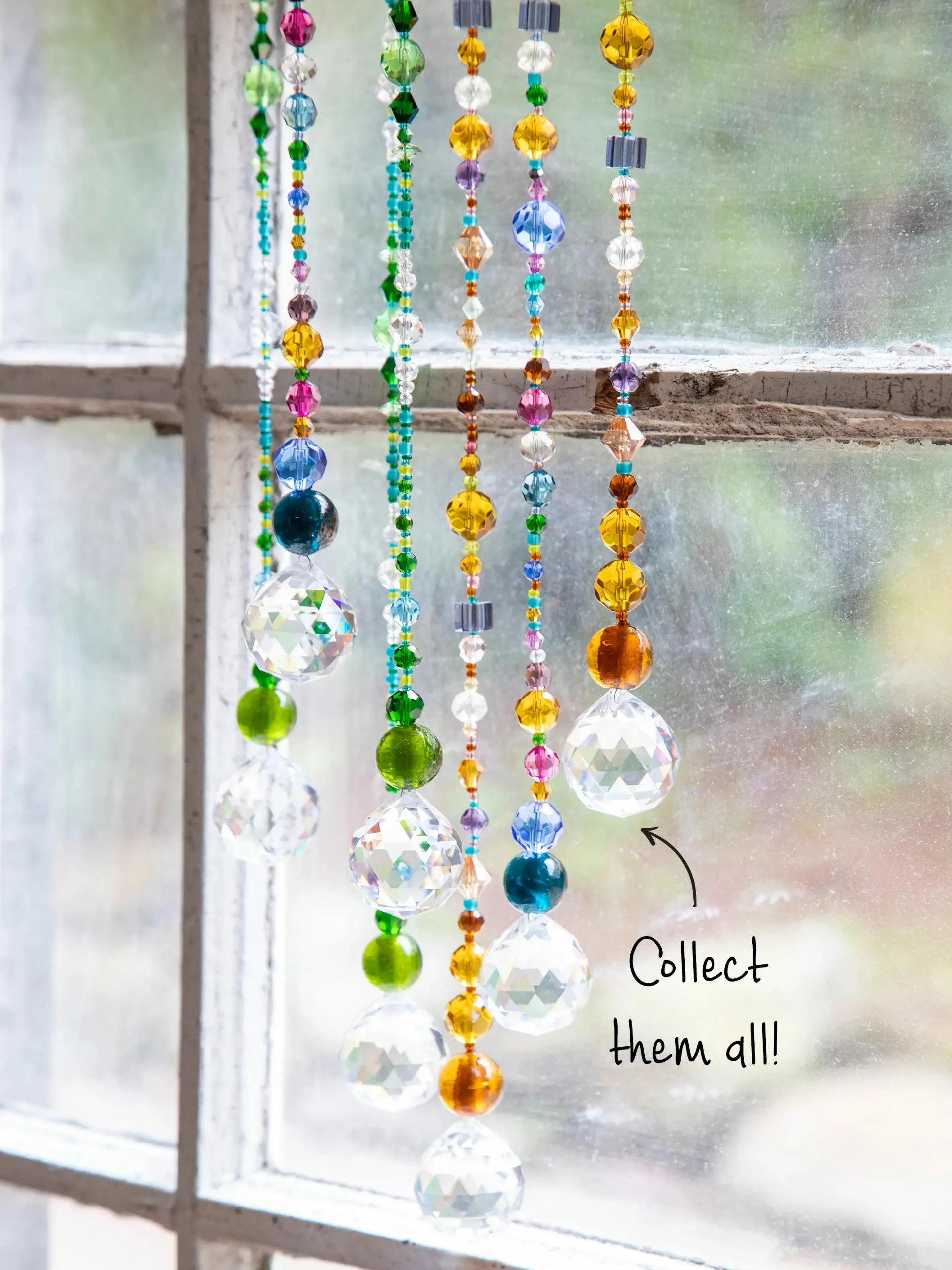 Natural Life Crystal Sun Catcher - Multicolored 3 Natural Life Crystal Sun Catcher - Multicolored