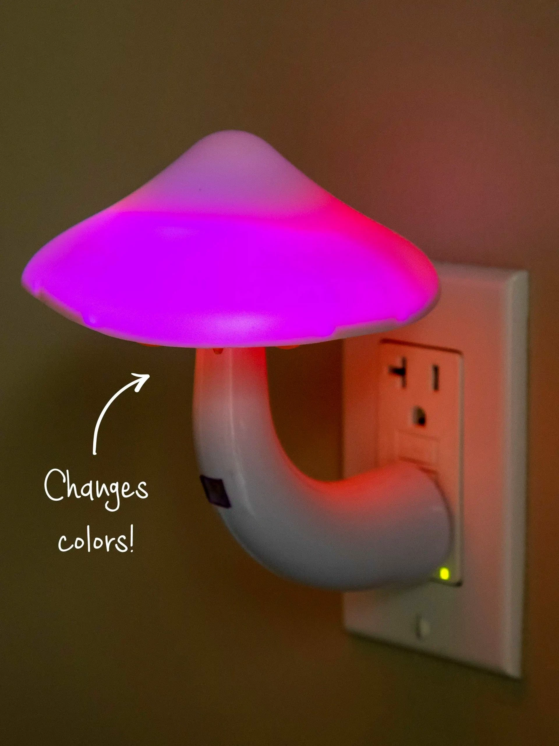 Natural Life XL Mushroom LED Night Light - White 3 Natural Life XL Mushroom LED Night Light - White