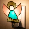 Natural Life Stained Glass Night Light - Angel -Natural Life Shop DCA000022 1 scaled