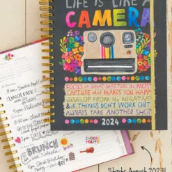 Natural Life 2023-24 17 Month Planner - Camera