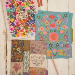 Natural Life Colorful File Folders, Set Of 6 - Grateful