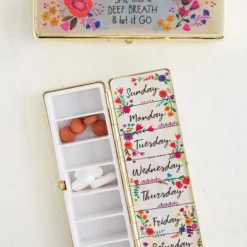 Natural Life Weekly Pill Organizer - Let It Go