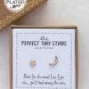 Natural Life Perfect Tiny Stud Earrings - Star & Moon -Natural Life Shop ERNG057 scaled