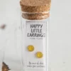 Natural Life Happy Little Stud Earrings - Smiley -Natural Life Shop ERNG111 scaled