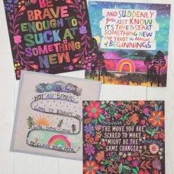 Natural Life Happy Notes Poster Book - Grow Through -Natural Life Shop FHNT003 6 scaled