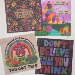 Natural Life Happy Notes Poster Book - Grow Through -Natural Life Shop FHNT003 7 scaled