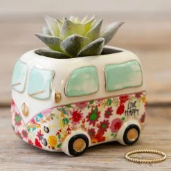 Natural Life Tiny Faux Succulents - Van