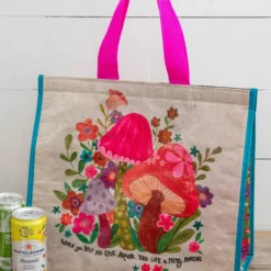 Natural Life Insulated Cooler Tote - Life Is Amazing -Natural Life Shop GBAG000056 1 scaled