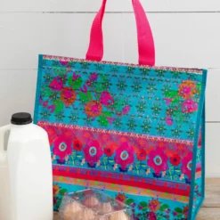 Natural Life Insulated Cooler Tote - Floral -Natural Life Shop GBAG000057 scaled