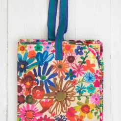 Natural Life XL Zip Tote Bag - Grateful -Natural Life Shop GBAG000060 2 scaled