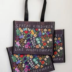 Natural Life Large Happy Bag, Set Of 3 - Spread Kindness